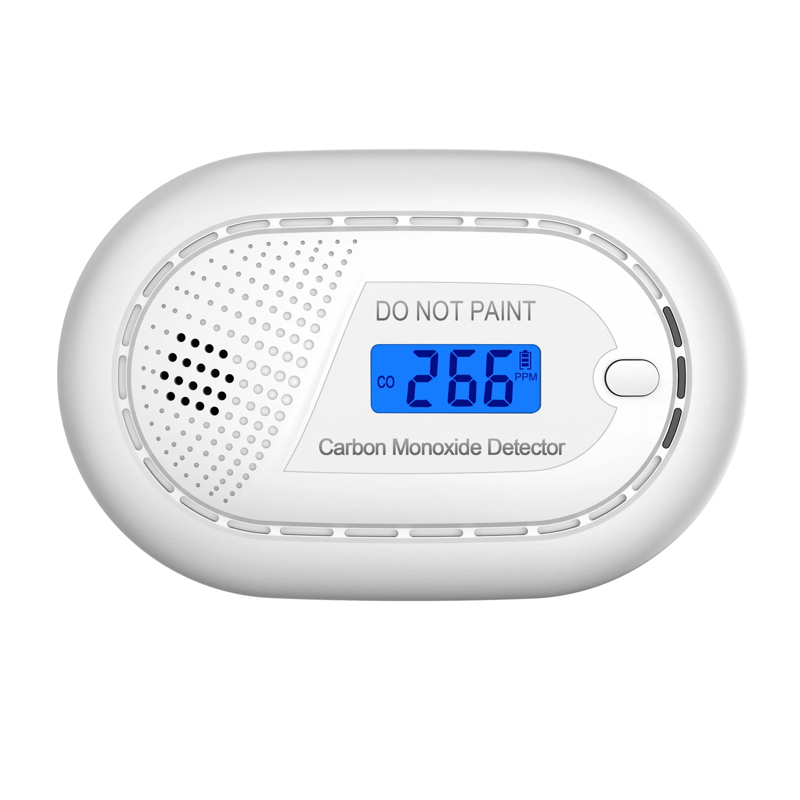 WIFI Tuya  Carbon monoxide alarm    CO Fire Alarm Home Safety Protection 10 Years Battery LED screen display display value