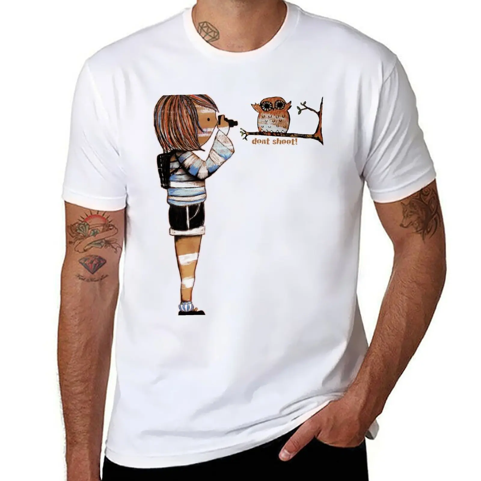 

Smile Baby Wildlife Photographer T-Shirt man t shirts for men t shirt man designer T-Shirt