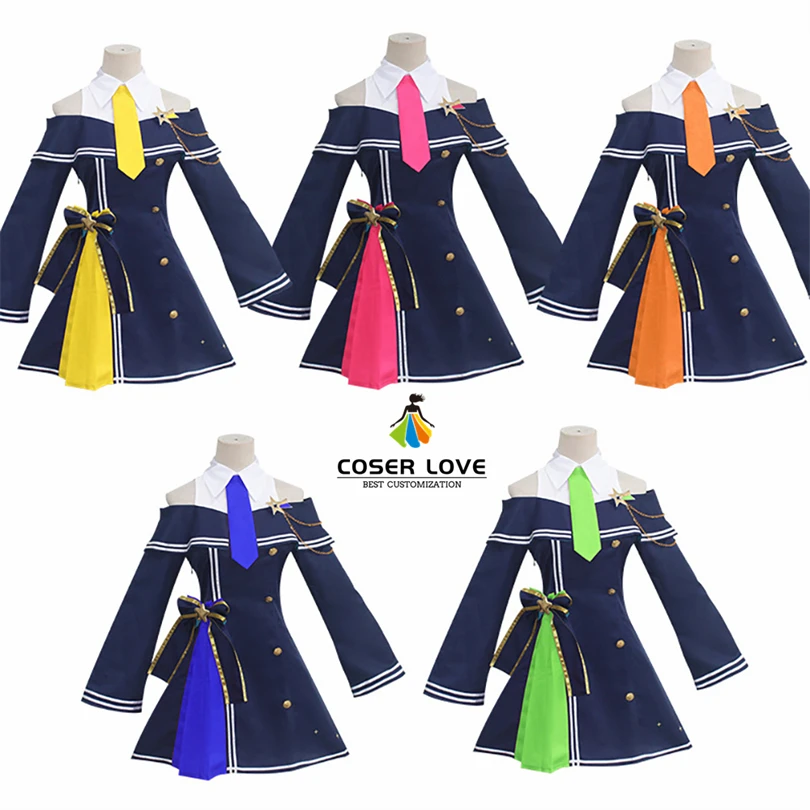 Project Sekai Hoshino Ichika Tenma Saki Rin Hinomori Shiho Mochizuki Honami Cosplay Costume Carnival Halloween Comic Con Outfit