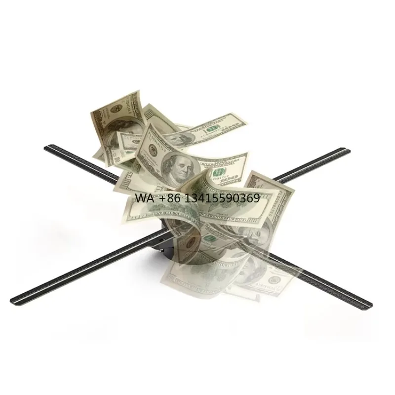 

3D Holographic Display Fan 65Cm Style Hologram Led Display 3D Holographic Fan Advertising Machine