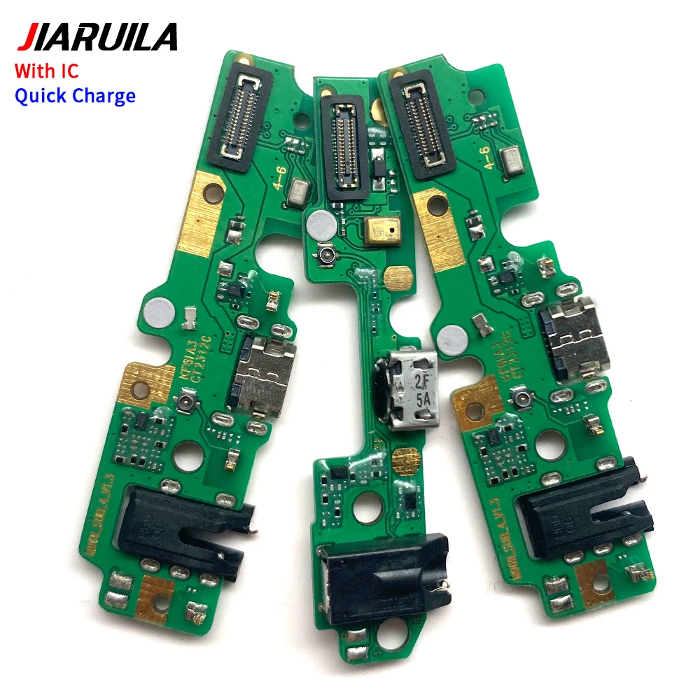 5Pcs，Dock Connector Micro USB Charger Charging Port Flex Cable Microphone For Infinix Camon 18T 20 Pro Ck6n Ck7N Tecno Pop 7 BF6