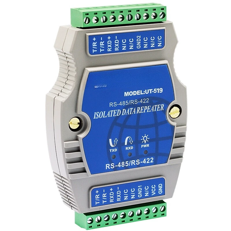 

Relay industrial grade photoelectric isolation lightning protection RS485/422 signal amplifier module