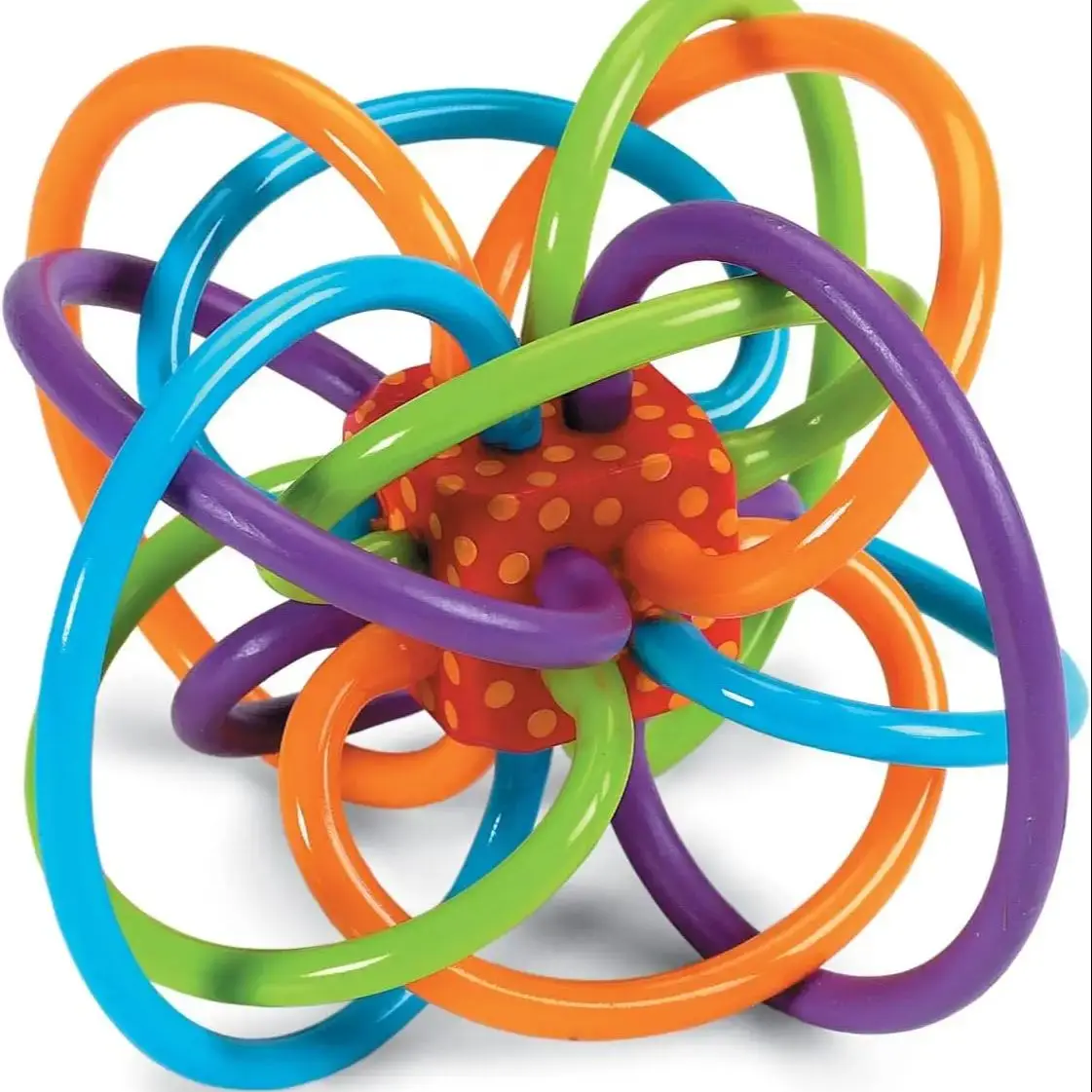 Hand Ball Teether Baby Teether Baby Silicone Toy Rattle Ball