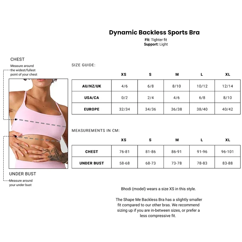 Dynamic Backless Sports Bra Seamless Spandex Woman Fitness Elastic Breathable Breast Enhancement Leisure Sports Underwear