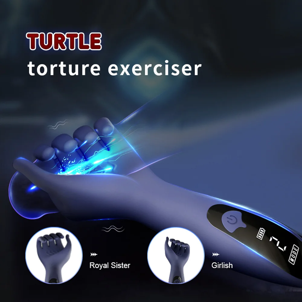 Sex Glans Trainer Penis Massage Male Masturbator 10 Speed Vibrating Glans Vibrator Sex Toys for Men Lasting Delay Endurance Exer image 5