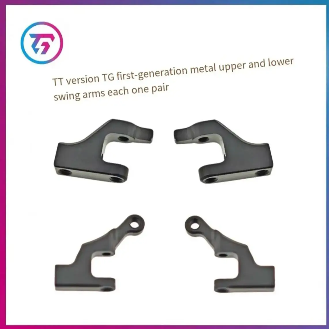 Bras oscillant en métal pour voiture RC de course TG