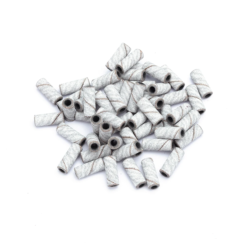 50pcs 3mm Small Nail Sanding Brands Nail Drill Bits Manicure Pedicure Cutter Nails Gel Removing Tools
