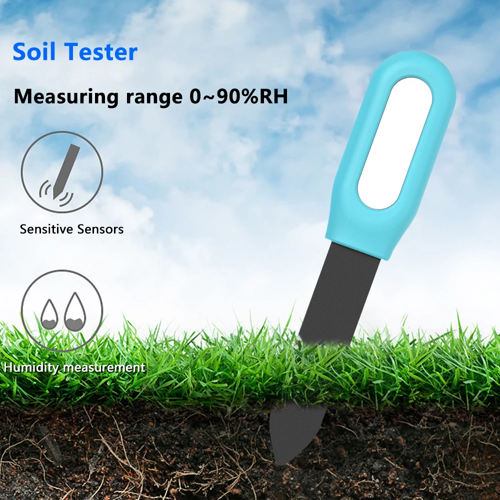 Tuya BT 2 in 1 Wireless Soil Moisture Meter Temperature Humidity Soil Tester Plant Monitor Potted Plant Measuring Instrument