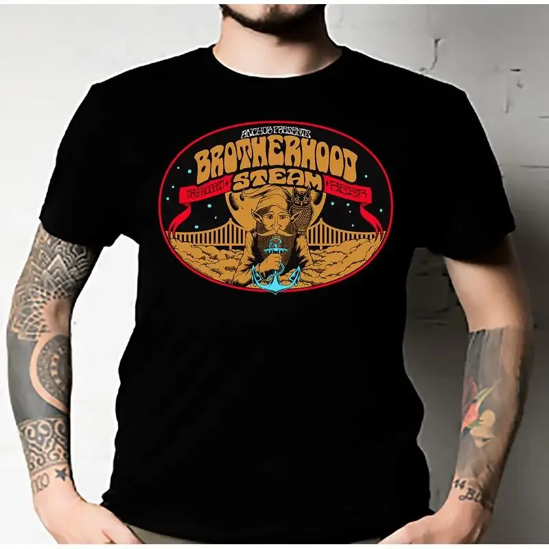 Anchor Steam Beer Classic T Shirt All Size
