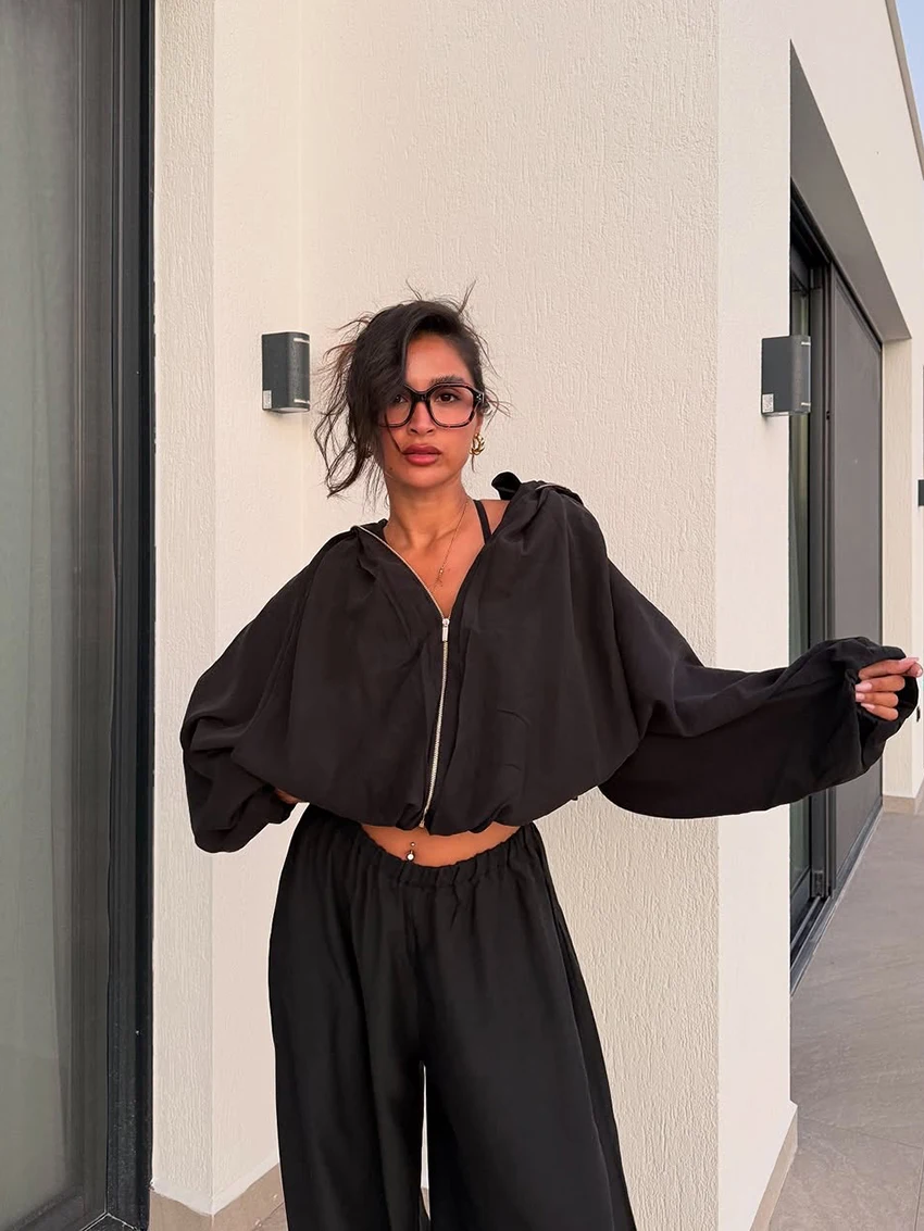 بدلة بيجامات نسائية فضفاضة من Marthaqiqi ملابس نوم بياقة مقلوبة وأكمام طويلة قمصان نوم وسراويل ملابس نوم نسائية غير رسمية أطقم شتوية