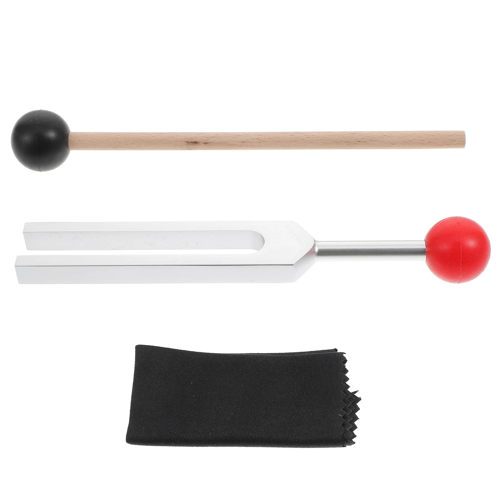 

1Set Aluminum Alloy Tuning Fork Healing Tool Set for Chakra Sound Healing Yoga Practice Stress Relief 528Hz Instrument