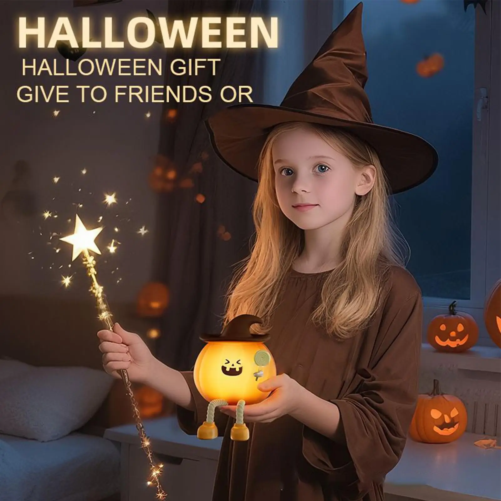 Pumpkin Lamp Lighte… - image