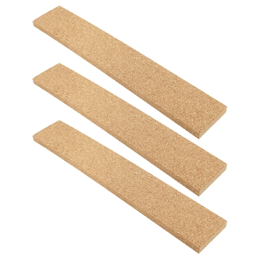 

3Pcs Cork Strips Self-Adhesive Cork Bulletin Boards for Office Photo Wall Message Strips Home Office Supplies