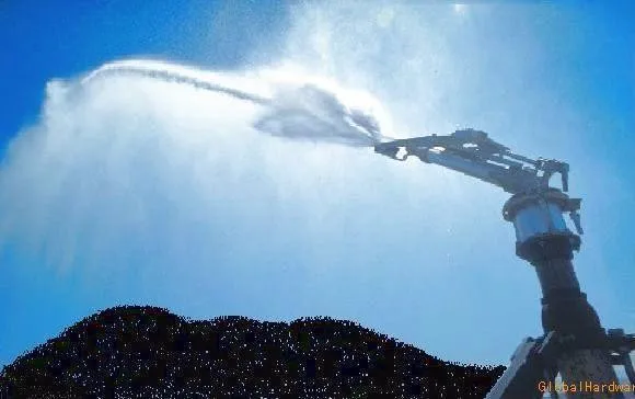 Factory Sale Aluminum Alloy Vertical Sprinkler Head Rain Irrigation System 24.3-50m Spraying Radius 0-360 Rotation Farm