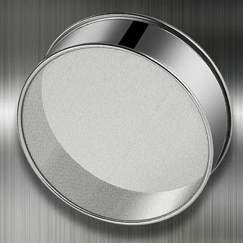 Round Flour Sieve Silver 15/20/25/30cm Mesh Flour Sifter Stainless Steel Ultra-fine 60 Mesh Flour Sifting Sieve Kitchen Supplies
