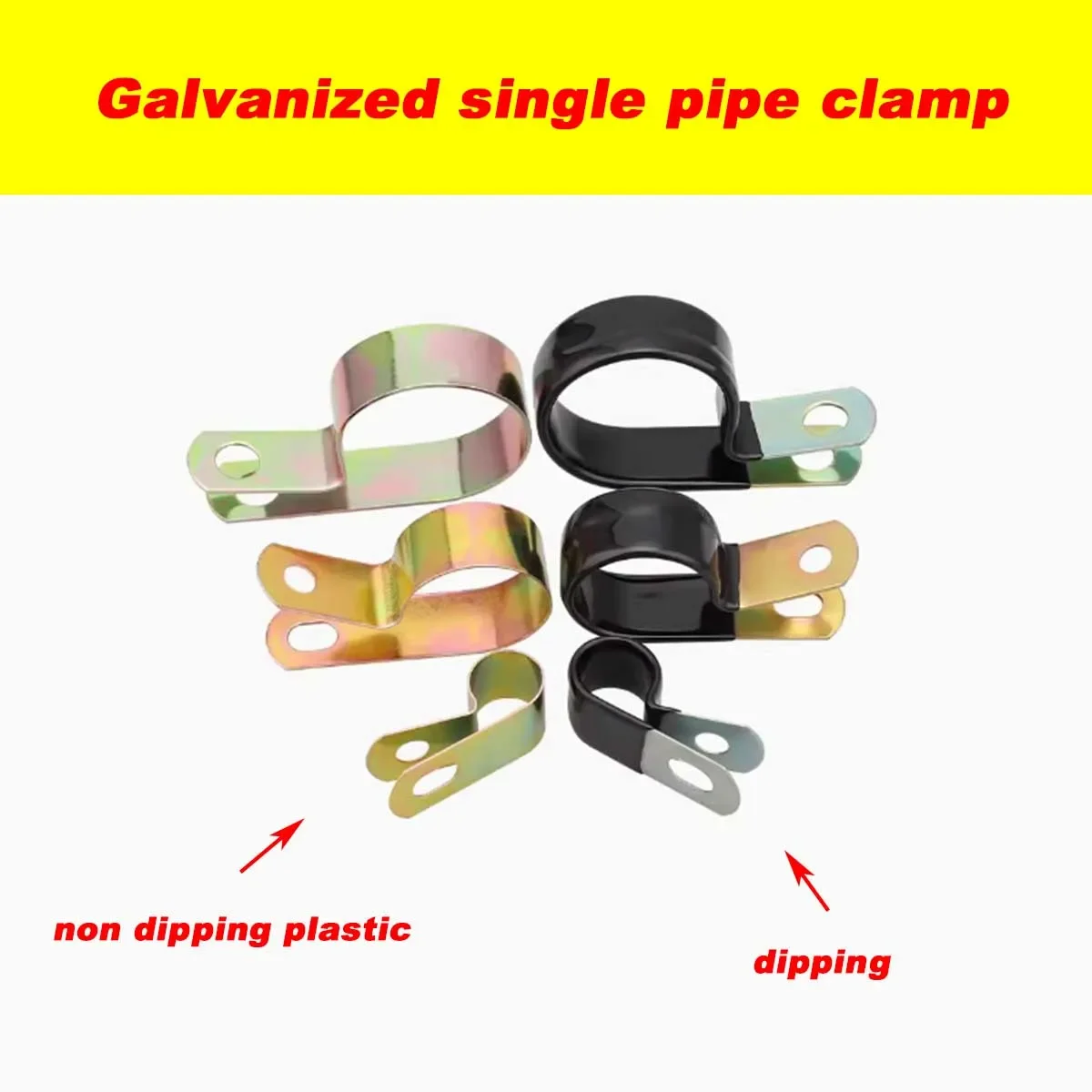 

Galvanized Impregnated Single Tube Clamp