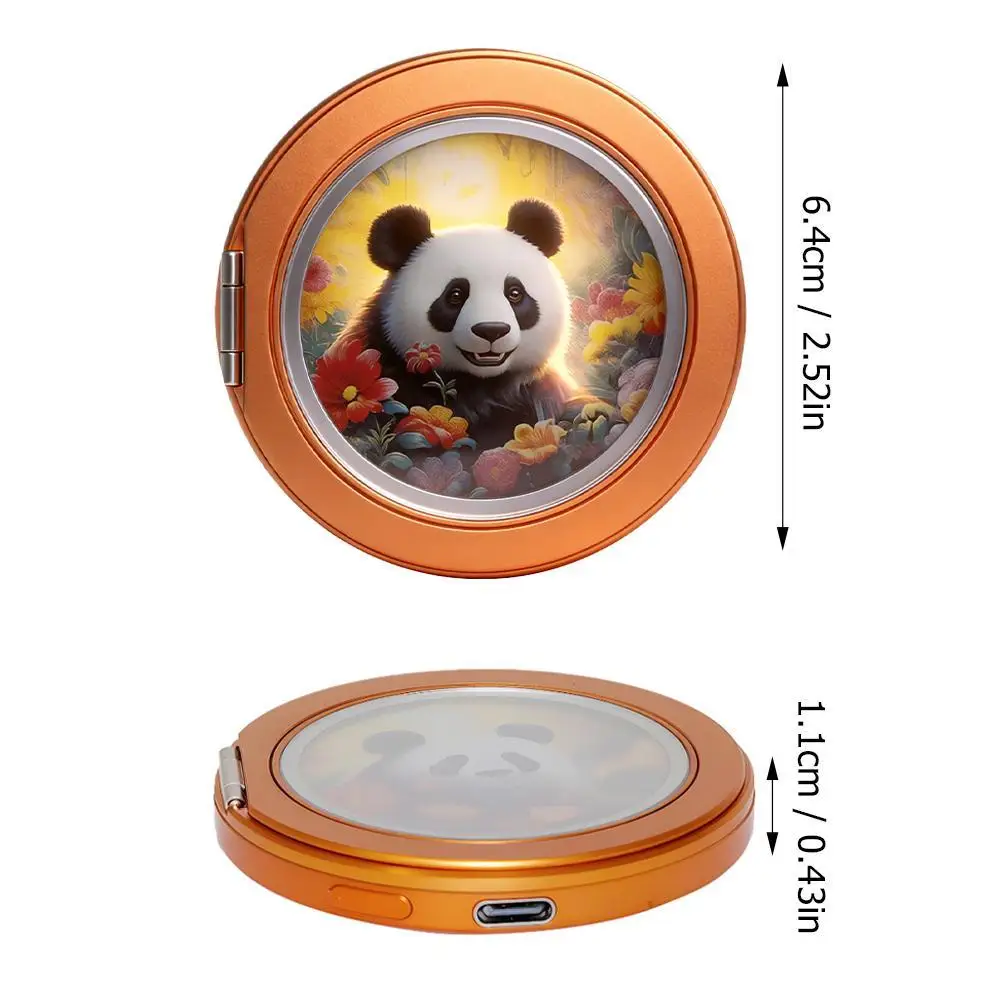 

Smart E-Ink Phone Gadget: Magnetic Holder, Custom Wallpaper, Stand & Mirror, BT 10-Day Standby