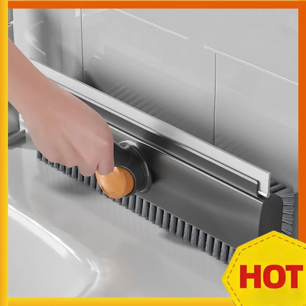 

Щетка-скруббер 3-в-1 с жесткой щетиной, скребком и пинцетом для чистки плитки, стен, террас и патио