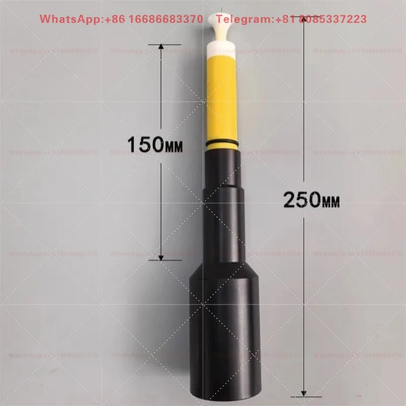 Replacement Extension Nozzle 150/300mm Compatible with Manual Powder Coating Gun X1 for Industrial Coating Equipment