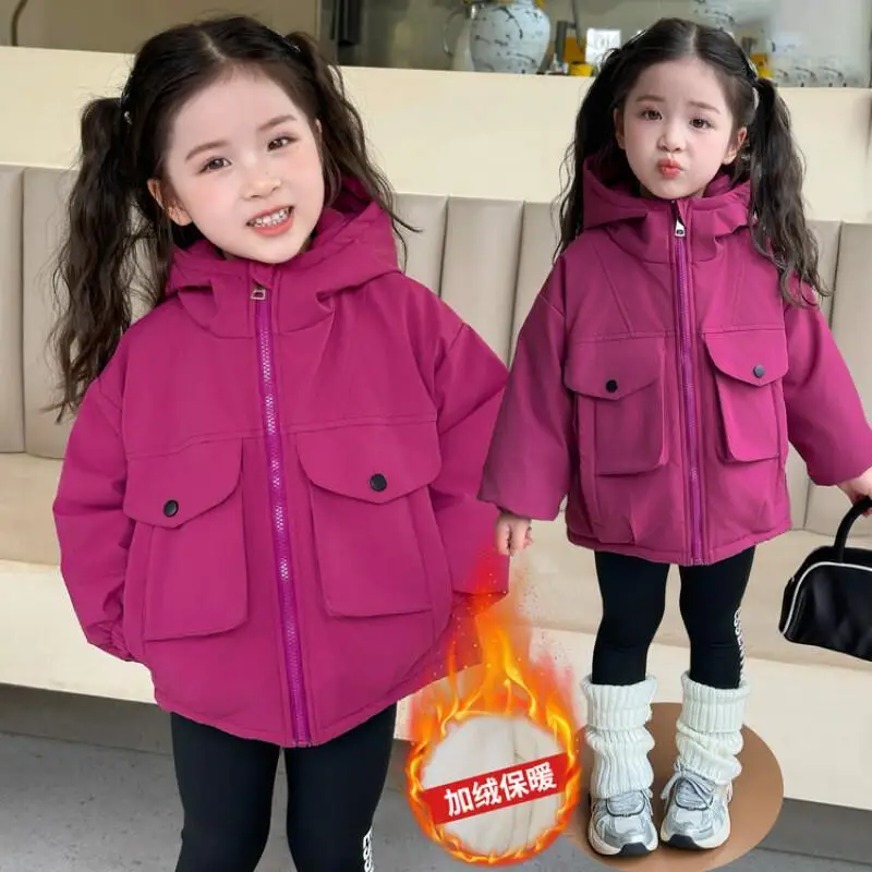 

Пальто Топы для детей Kawaii Новый стиль Повседневная одежда Куртка для девочек Детские пуховики Fuzz Амстердам Детская зимняя одежда для девочек для мальчиков