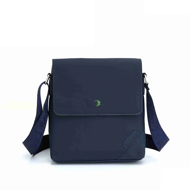 Men's leather bag, business leisure cross body Briefcase, men's and women's fashion one shoulder square bag, mobile phone bag