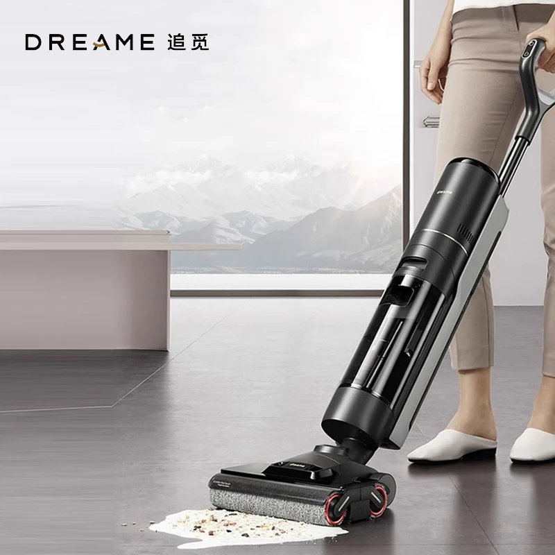 Dreame H13 Floor Scrubber with Dual Roller Brush Self-cleaning Heat Drying Sterilization Mopping Scrubbing Cleaning Machine