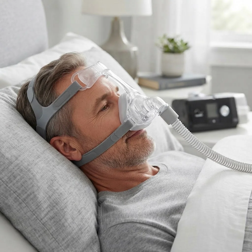 Silicone Mask Bracket - 범용 CPAP 비강 마스크 (이마 지지
