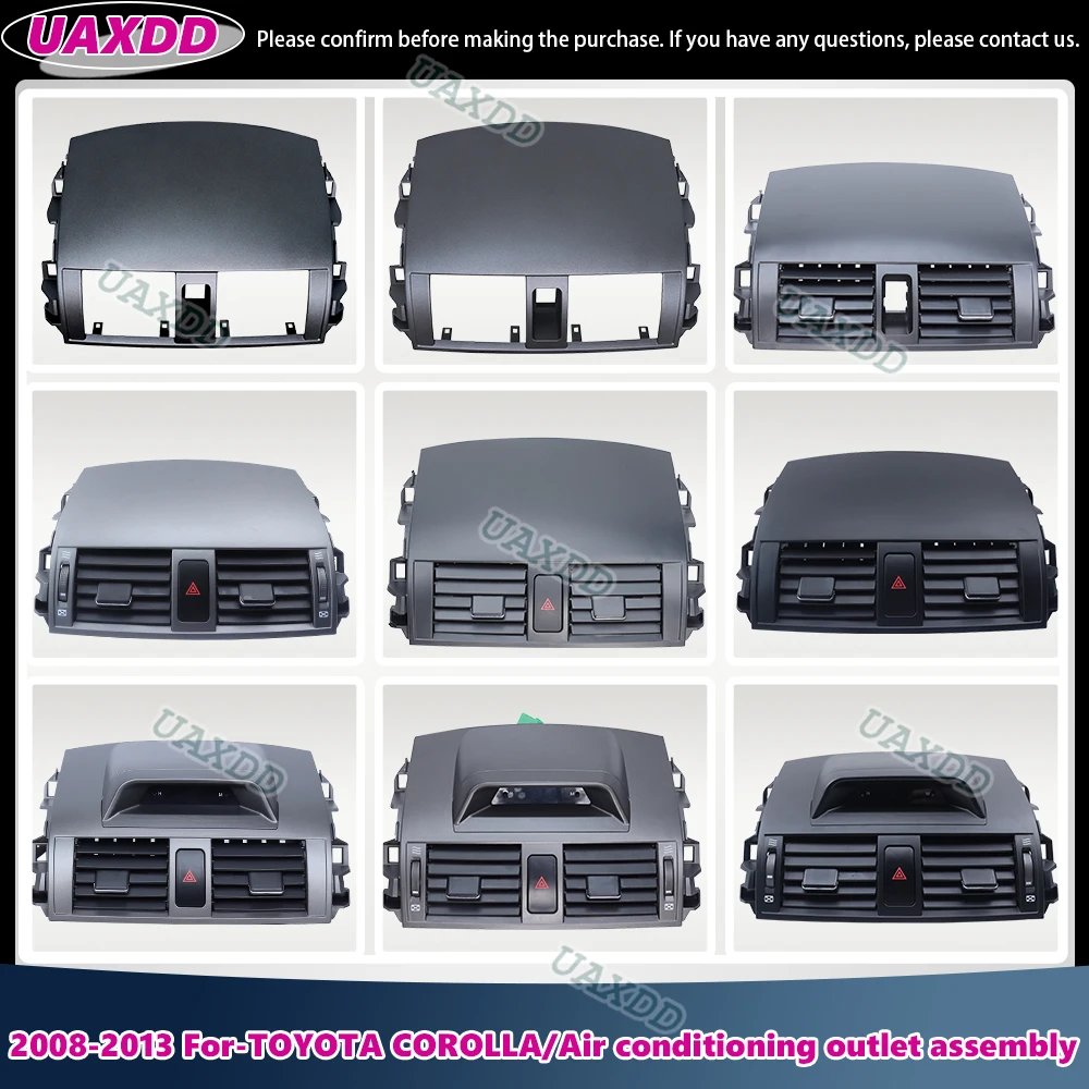 

UAXDD автомобильный кондиционер, вентиляционная панель, решетка, крышка для Toyota Corolla Altis E15 2007 2008 2009 2010 2011 2012 2013