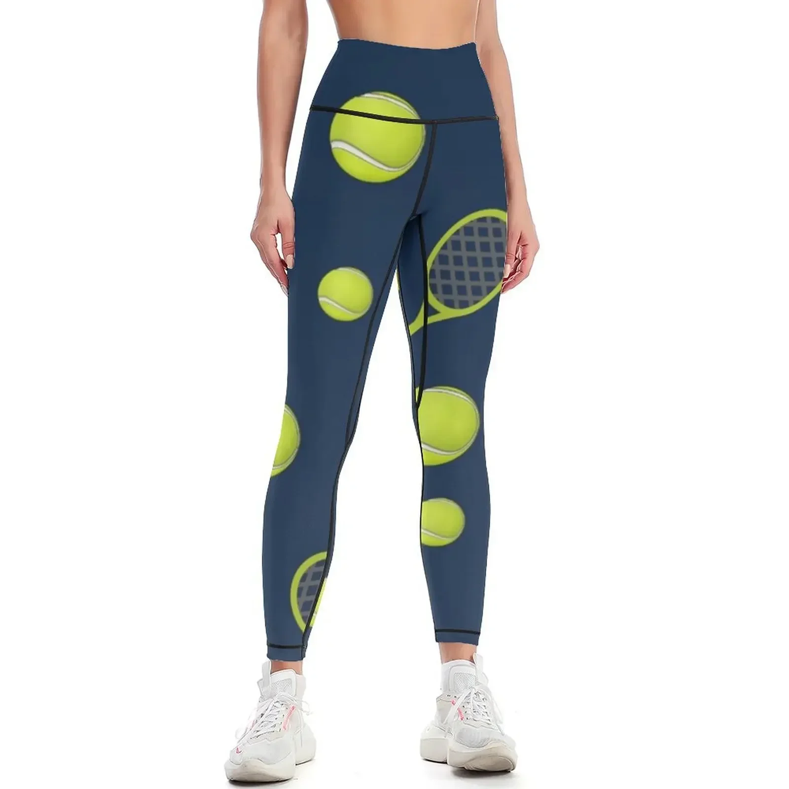 

tennis,tennis ball,sport, Leggings Women's sportswear fitness set gym sportswear for gym high waist Womens Leggings