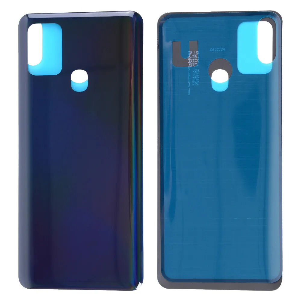 Rear Back Housing Cover Battery Door with Camera Bezel Lens Adhesive For Samsung Galaxy A21s SM-A217
