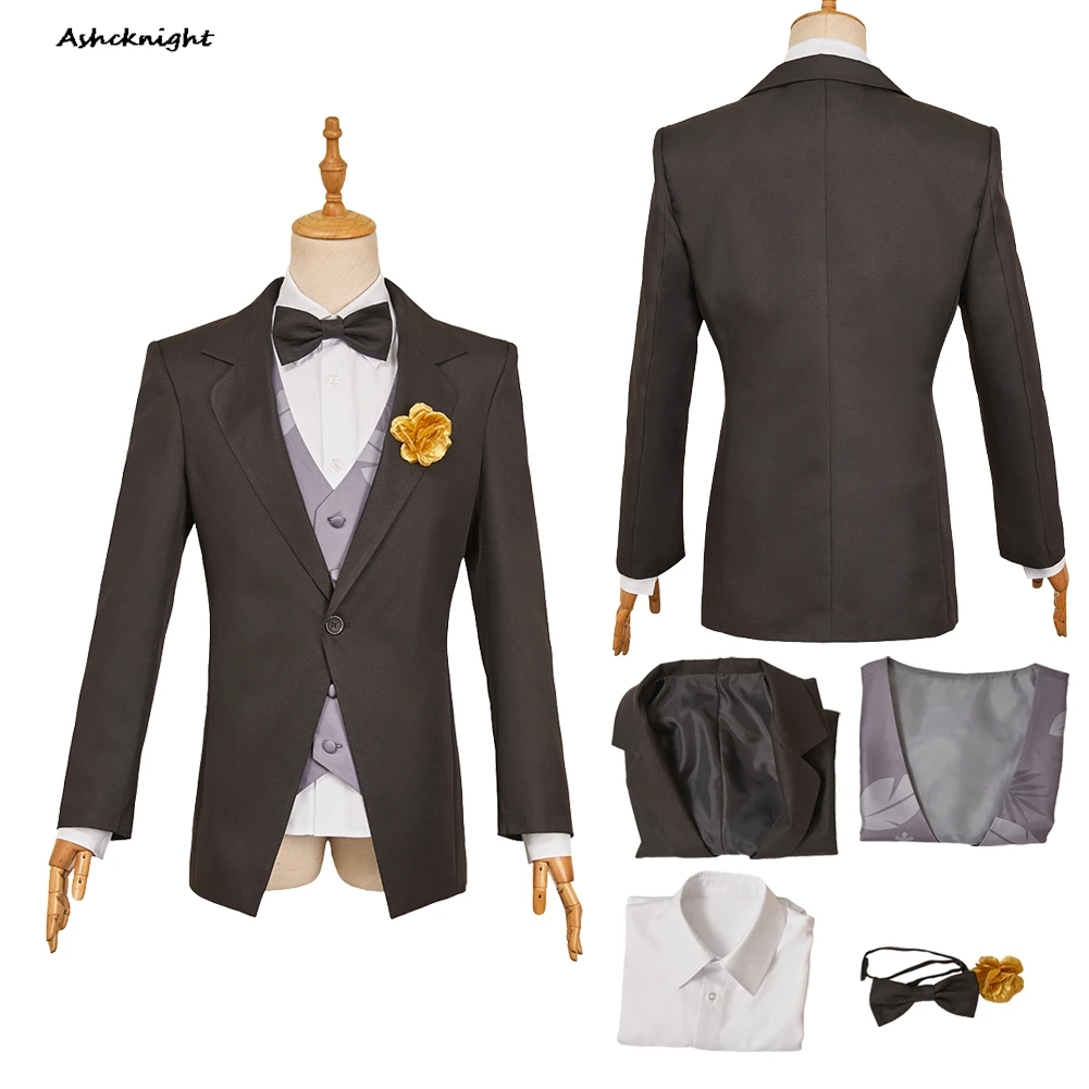 

Cartoon Zoo Cosplay Nick Wilde Clothes Top Shirt Party Disguise For Men Adult Roleplay Halloween Costume Carnival Outfit Suits