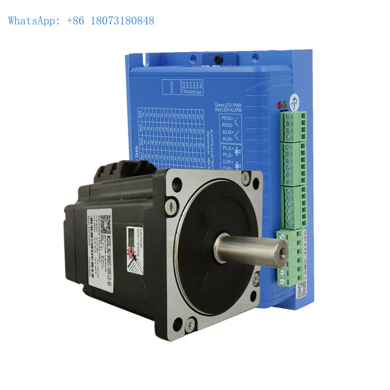 86J1895EC-1000-LS+2HSS86H high torque low vibration easy servo 1.8 degree nema34 series stepper motor closed loop motor