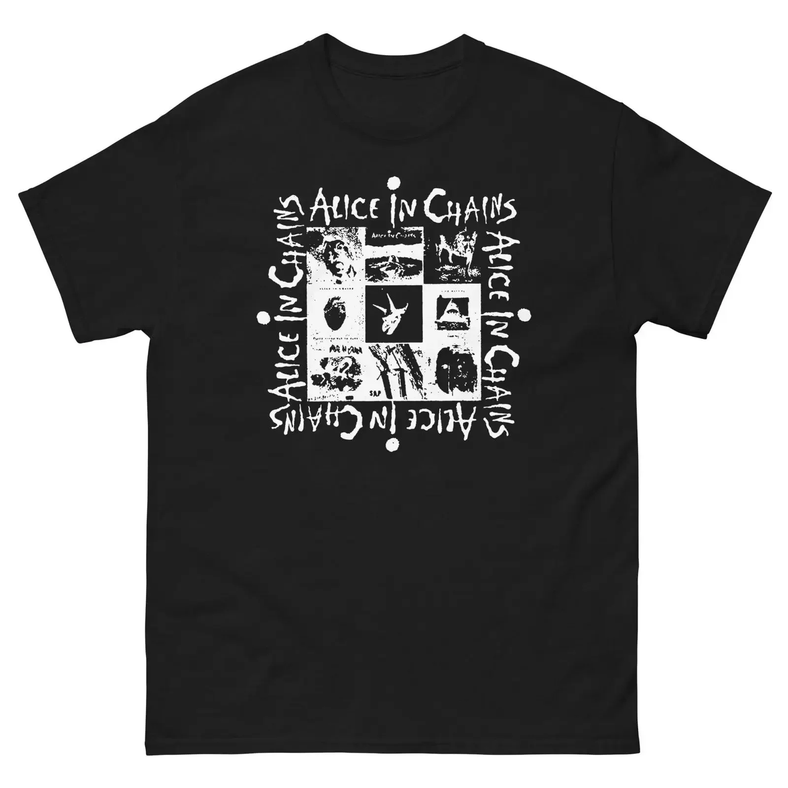 Alternation Rock Herren-T-Shirt im klassischen 39er-Stil, Vintage, gewaschen, bequem, modisch, lässig, dehnbar, Unisex, leicht grafisch