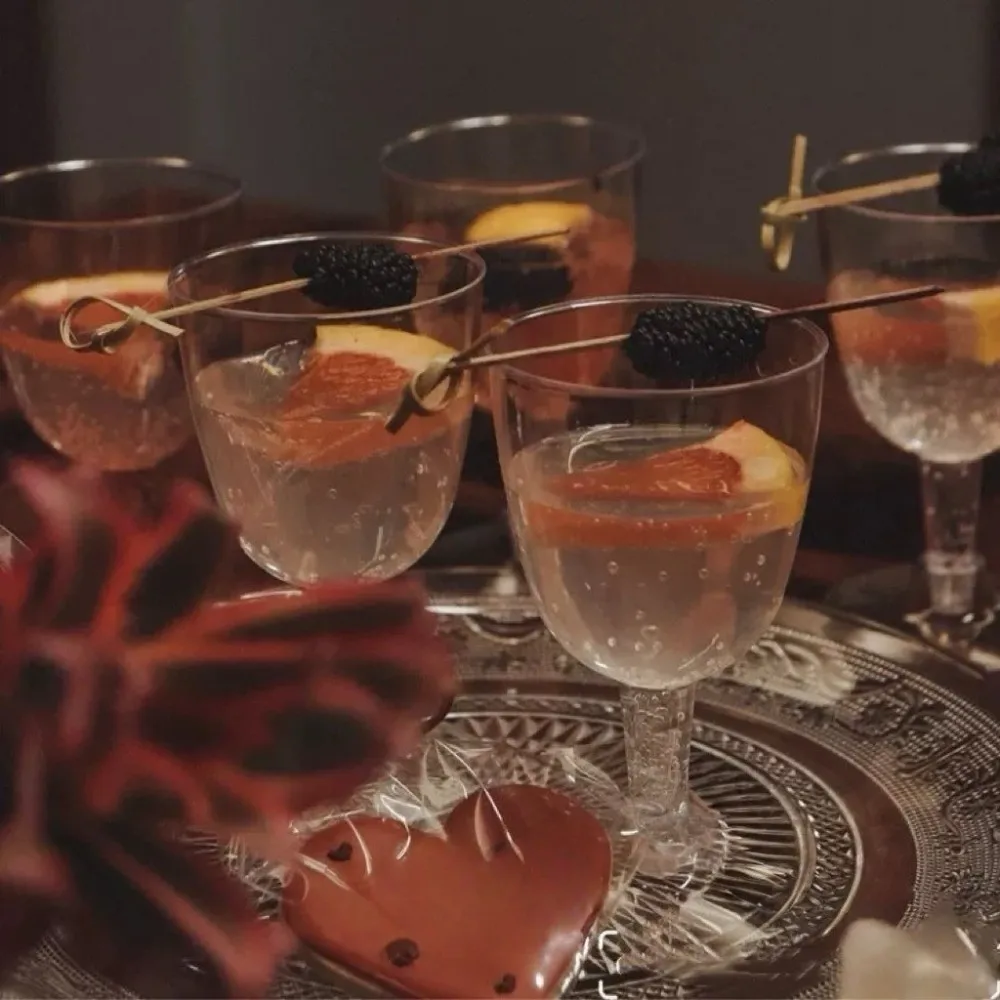 

25pcs Transparent Disposable Wine Glasses 6 Oz Drinking Cup Plastic Margarita Glasses Portable Unbreakable Champagne Goblet