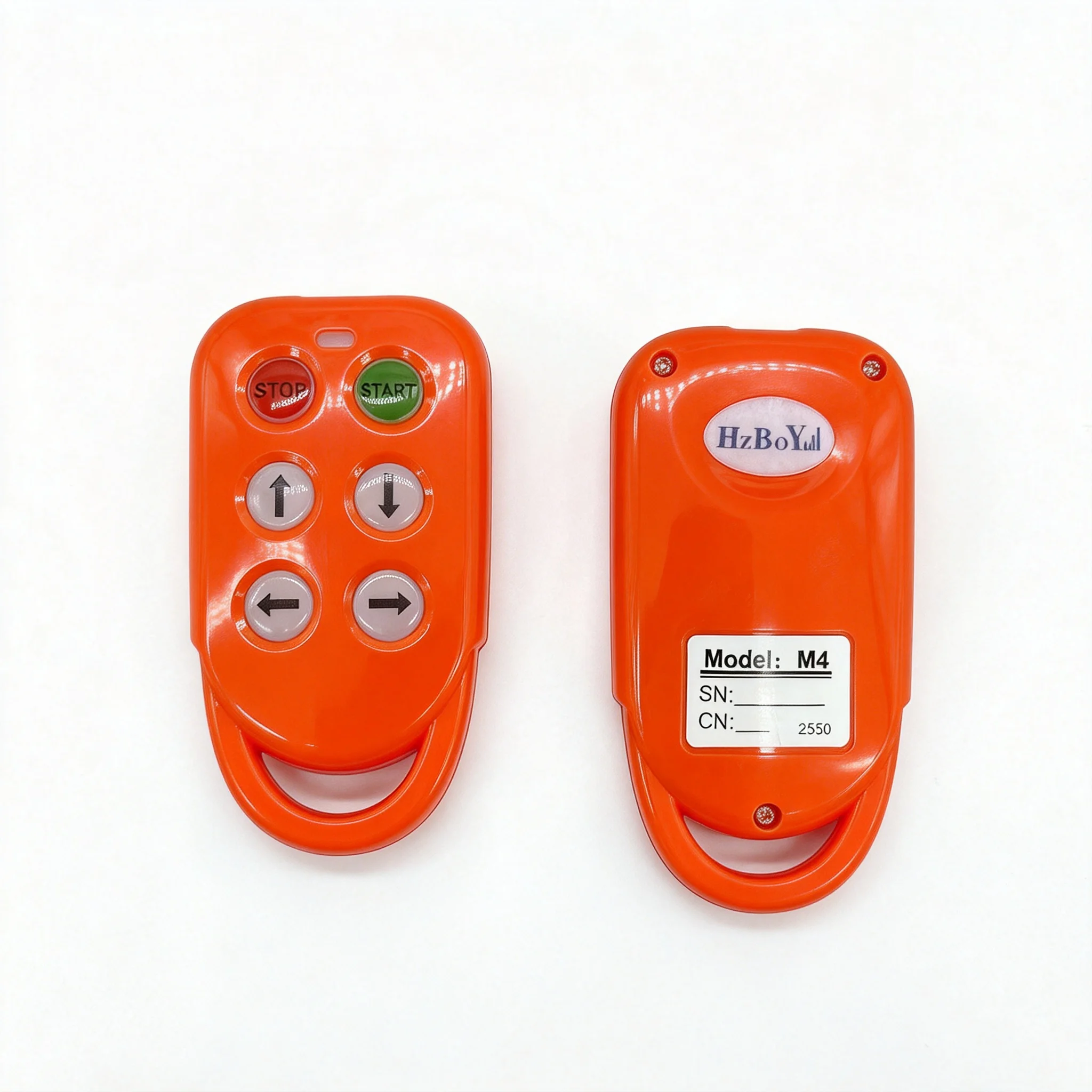 M4 Industrial Radio Remote Control Start/Stop Directional Buttons Rechargeable for Electric Hoist