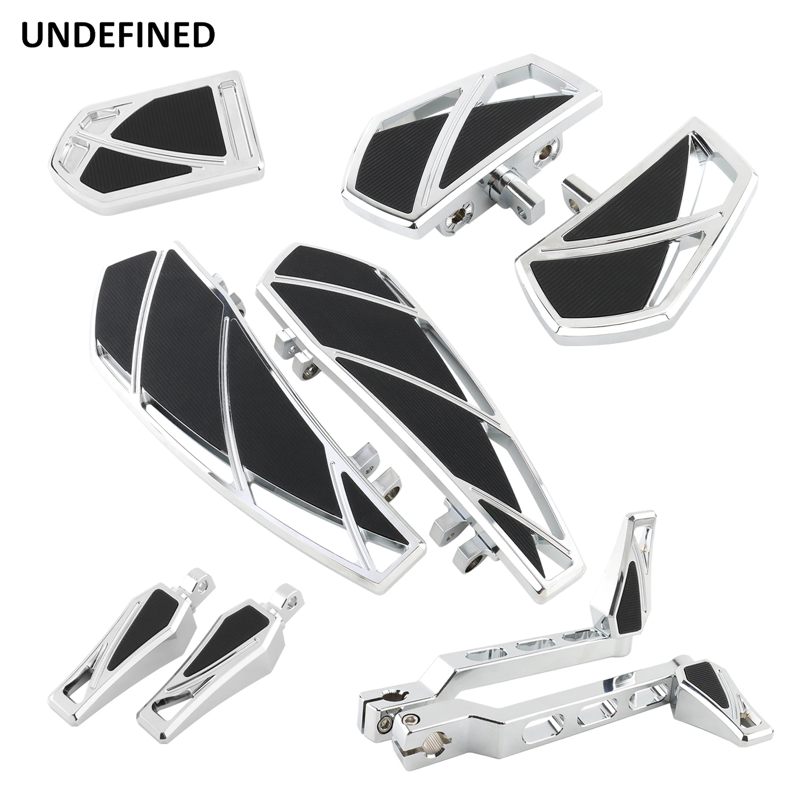 

Fit for Harley Touring Road King Electra Street Glide Trike FL Phantom Foot Pegs Floorboards Shifter Lever Shift Pegs Pedal Kit