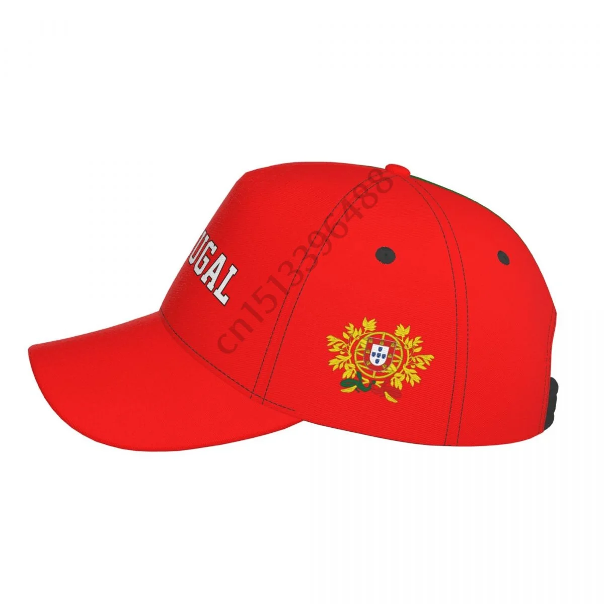 Portugal Country Flag Soccer Hats Sun Baseball Cap Breathable Adjustable Men Women Outdoor Fishing Hat