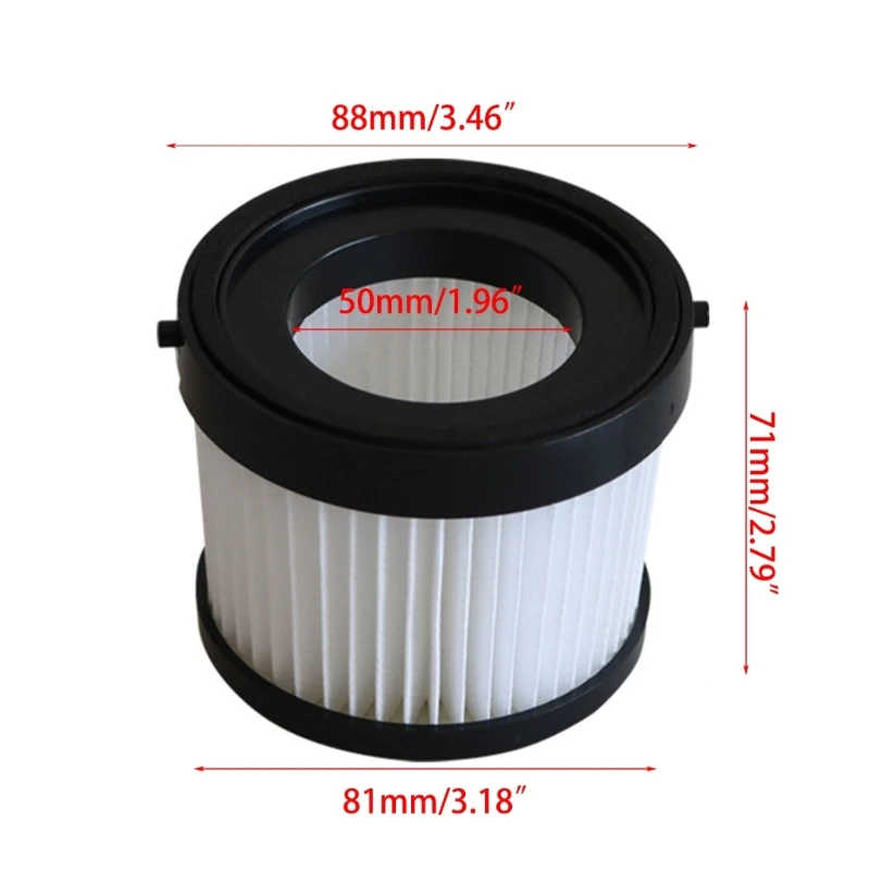 Vacuum Filter Vacuum Cleaner Replacements Vacuum Accessories Plastic Filter Plastic Material for DEWALT DCV501LN