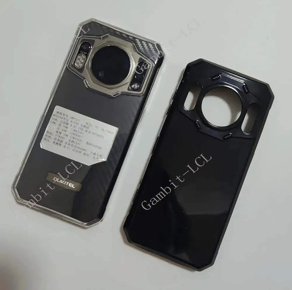 Dla Oukitel WP21 6.78 "2022 OukitelWP21 WP 21 silikonowy smartfon telefon ochronna tylna obudowa miękka obudowa TPU