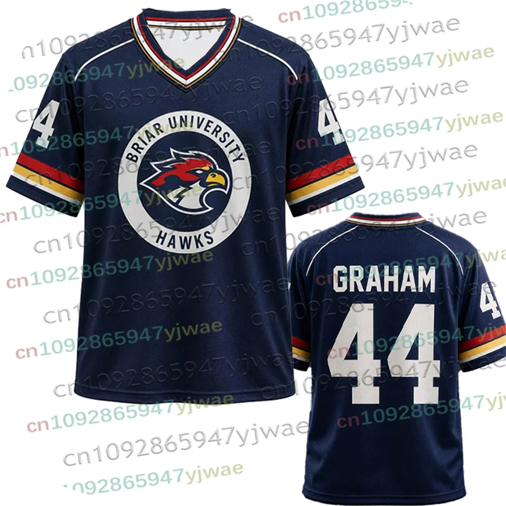 2026 Off Campus Briar University Jersey Graham 44 22 Di Laurentis 66 Tucker46 T-Shirts Women Men's Hockey Jersey Tees Clothing
