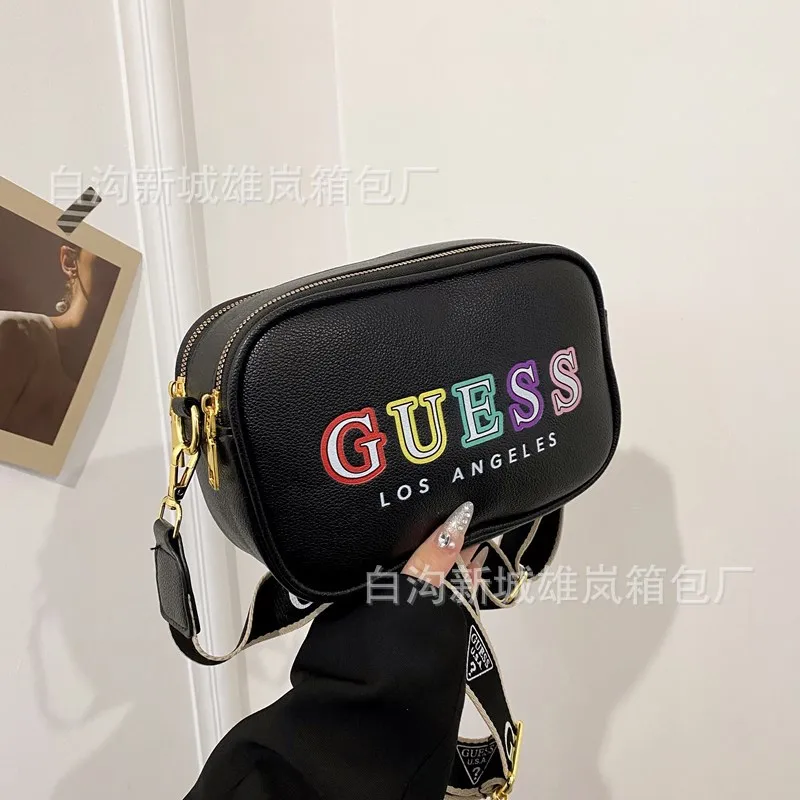 2025 New Fashion Single-shoulder Luxury Brand Design Crossbody Bag, Letter Print Camera Bag, Women's Crossbody Bag