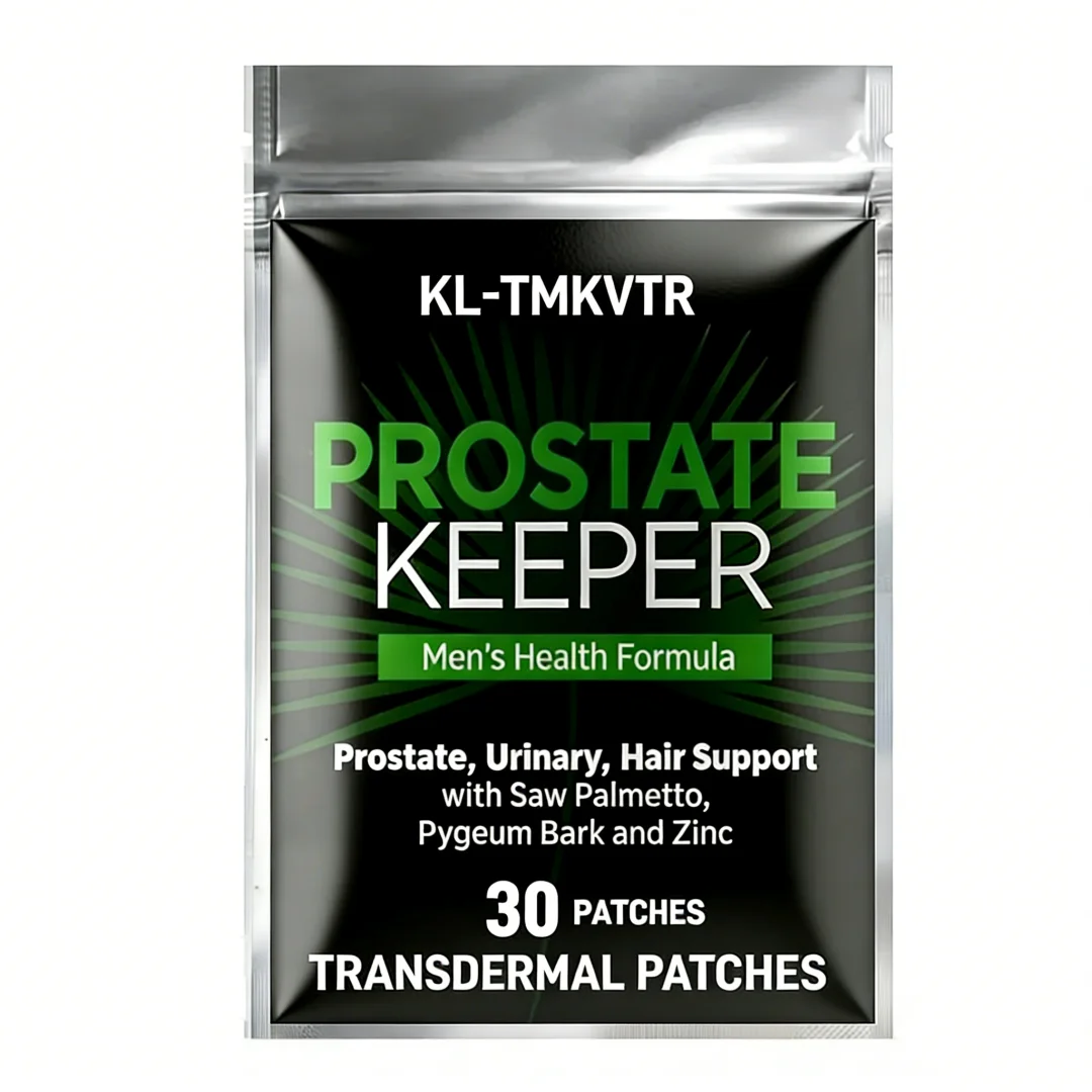 30 Patches Prostate Support Transdermal Patches For Men With Saw Palmetto Urinary Tract And Hair Growth, Dht Blocker