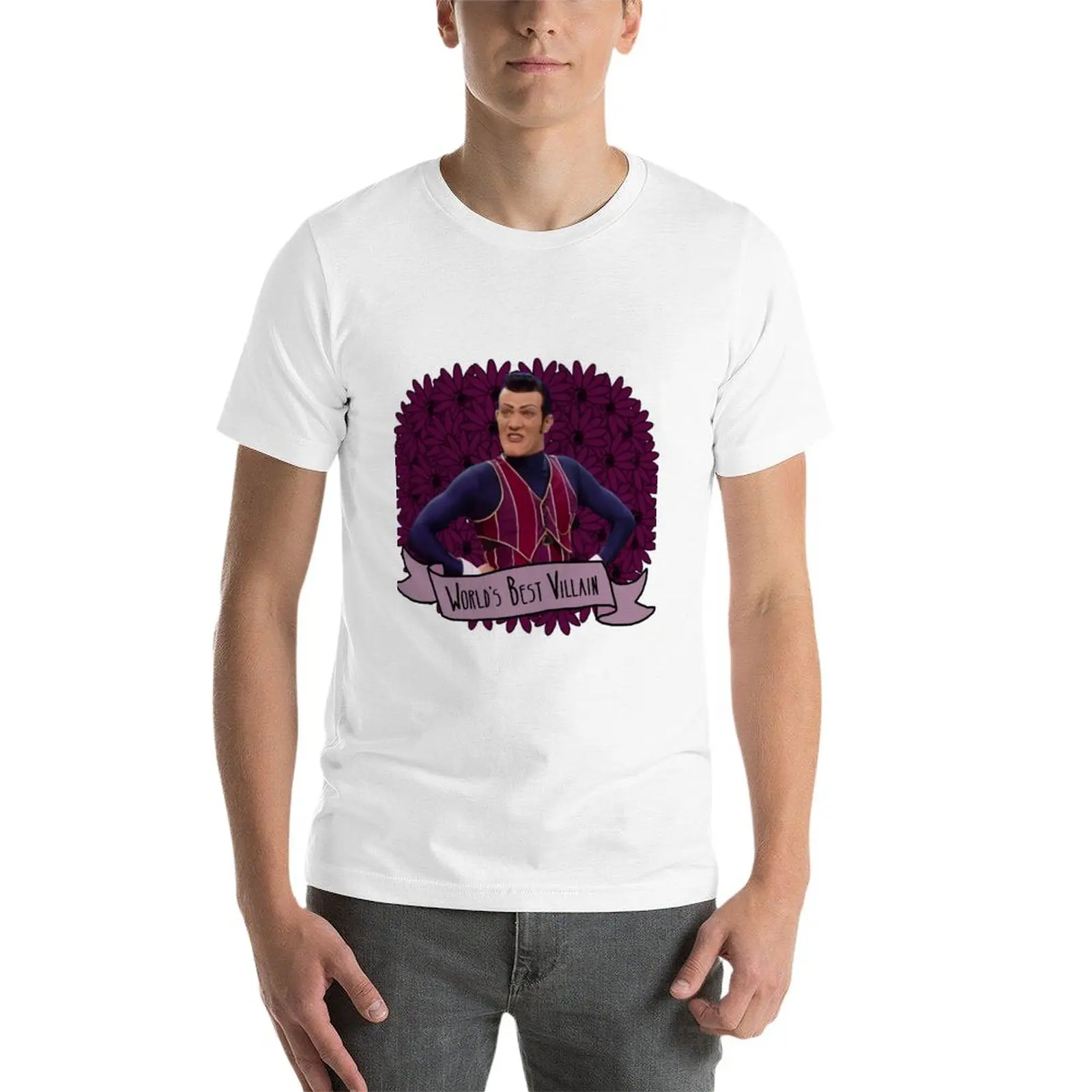 New Robbie Rotten T-Shirt T-shirt for a boy oversized t shirts quick drying shirt aesthetic clothes t shirts men