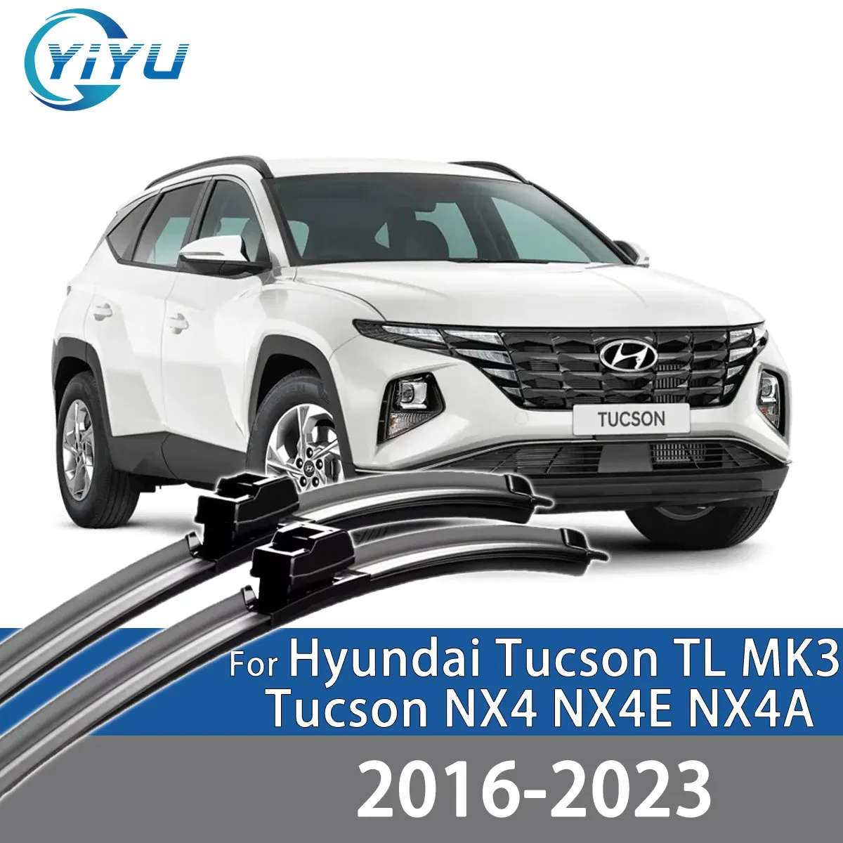 

2PCS Car Front Wiper Blades For Hyundai Tucson TL MK3 Tucson NX4 NX4E NX4A 2016-2020Windshield Windscreen Accessories