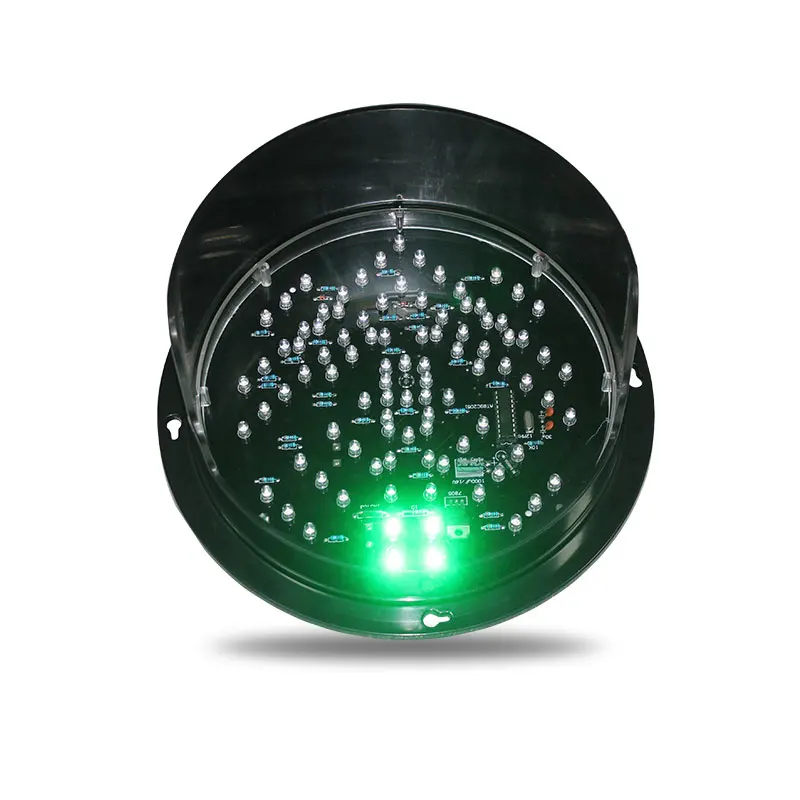 Customized 200mm DC12V Car Wash Signal Light Red Cross Green Running Arrow Warehouse Traffic Module for Vehicle