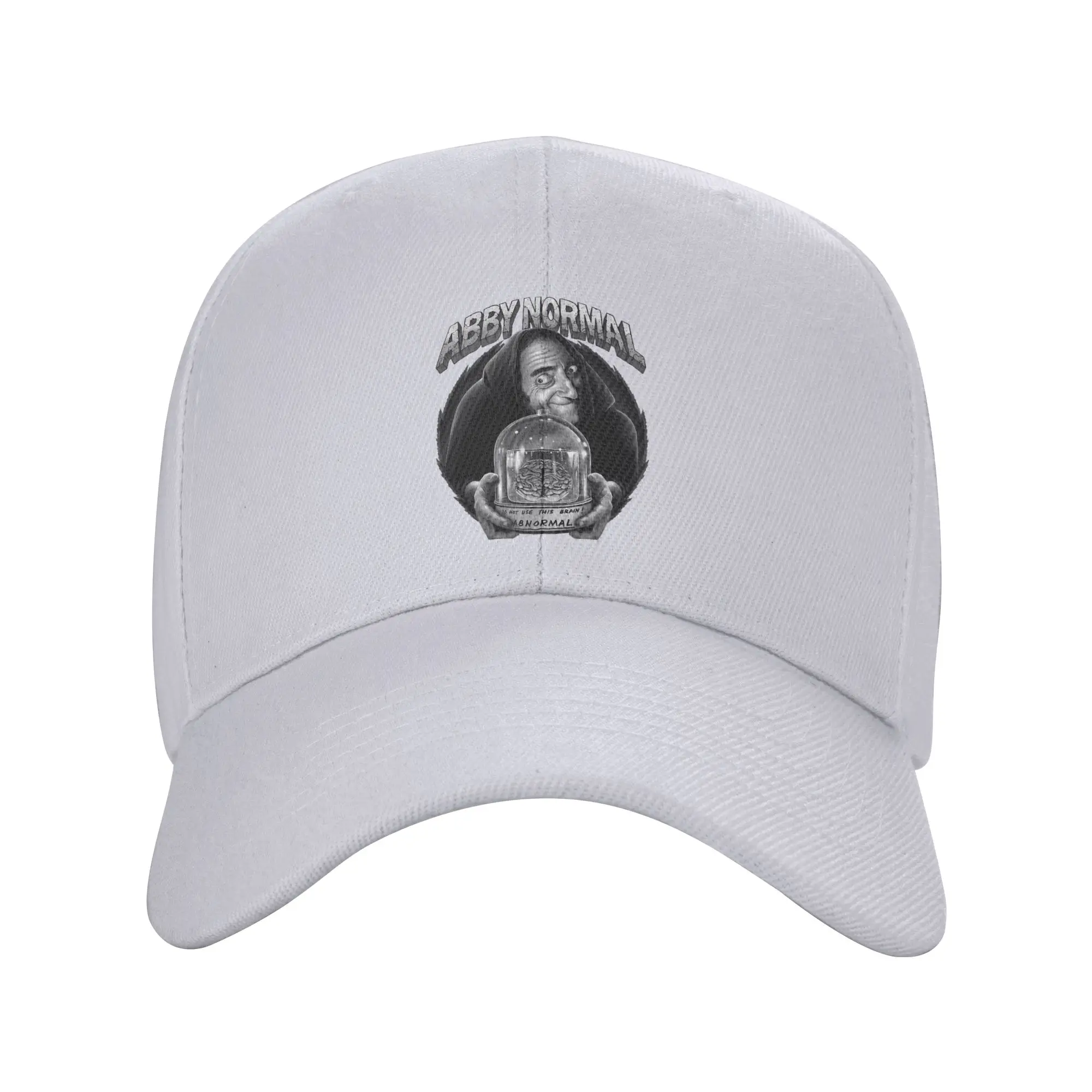 Fashion Eyegor, Young Frankenstein, Abby Normal Curved Brim Baseball Cap Commuter Style Visor