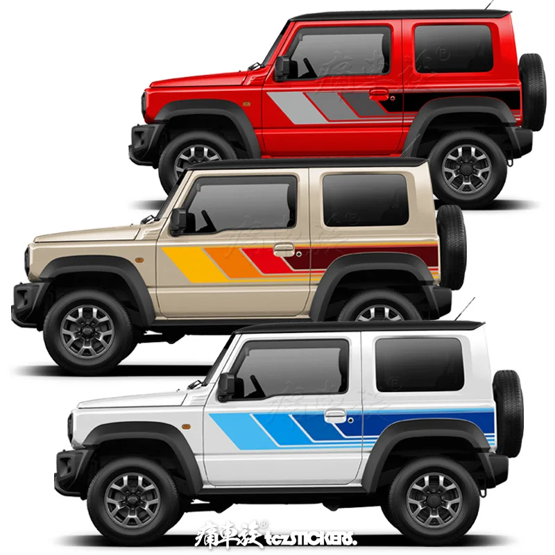 

New Customized Car Sticker Body Appearance Decoration Sports Vinyl Film Decor Accessories FOR Suzuki Jimny 2024