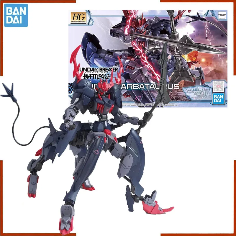 Bandai HG 1/144 Breaker Battlogue Barbatos Gundam Barbataurus Anime Action Figure Assembly Decorative Toy Gift Collectible Model