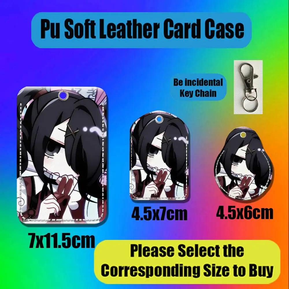 For Ame Chan Needy Streamer Overload For Air Tag Case Card Holder Keychain ID Badge Credit Bank Access For AirTag Case Shell