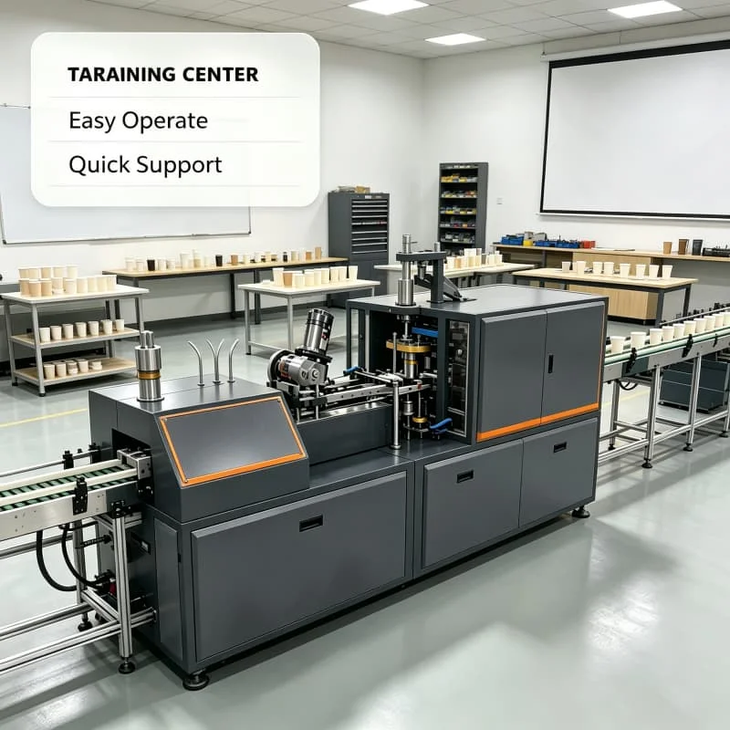 Professional Grade Paper Cup Maker 140pcs min With CE Certification For Commercial Disposable Cup Production Line Customized